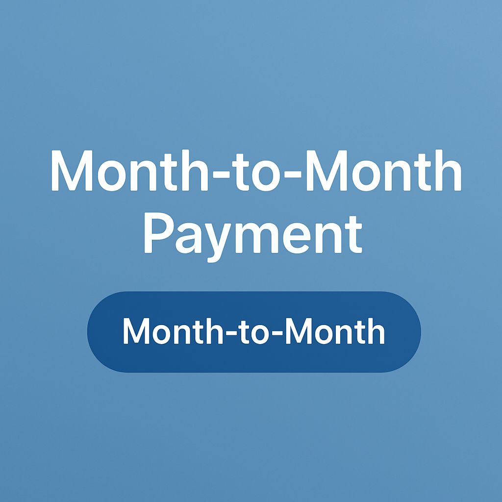Month to Month pricing Plan