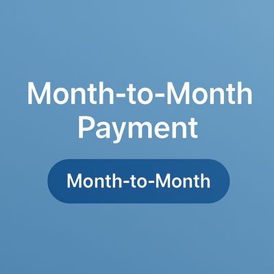 Month to Month pricing Plan - QR Code