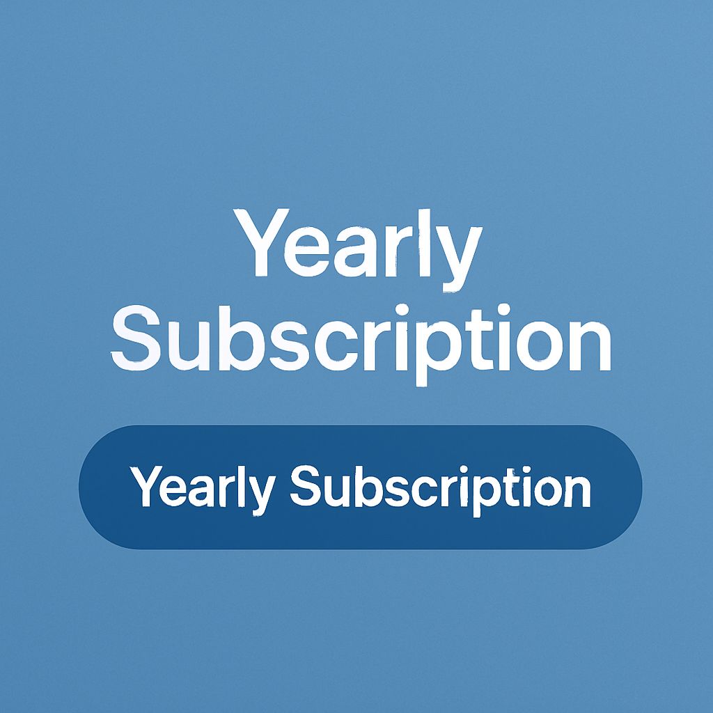 Annual pricing Plan for 1 year - QR Code
