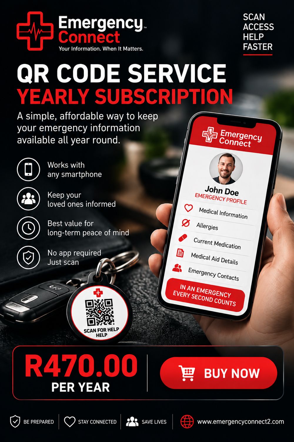 Annual pricing Plan for 1 year - QR Code