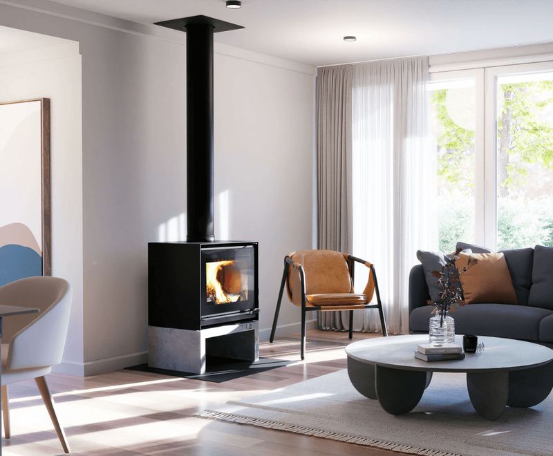 Escea TFS650 Freestanding Wood Heater
