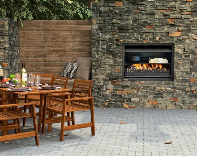 Jetmaster Quadro 4 in 1 Outdoor Wood Fire BBQ + Accessories inc Gather