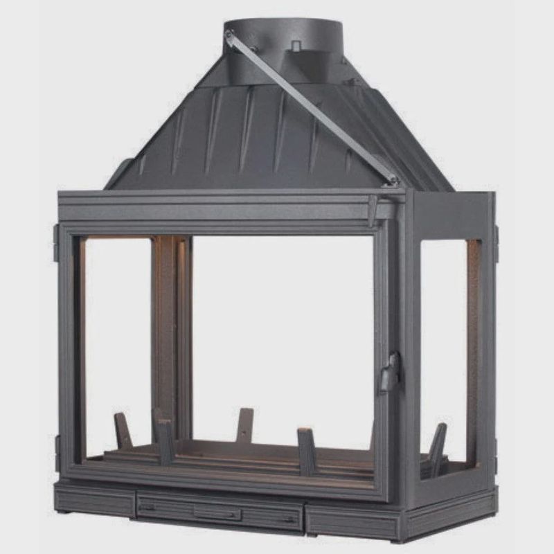 Seguin-Cheminees MultiVision 8000 Cast Iron Wood Heater