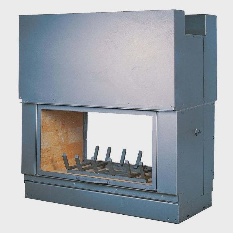 Axis H1200 DS Panoramic Double Sided Insert Wood Heater
