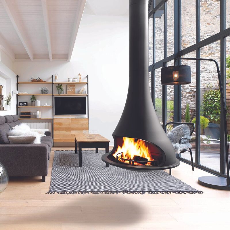Bordelet Tatiana 997 Suspended Fireplace Series