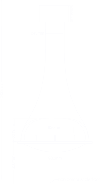 Bordelet Tatiana 997 Suspended Fireplace Series (POA)