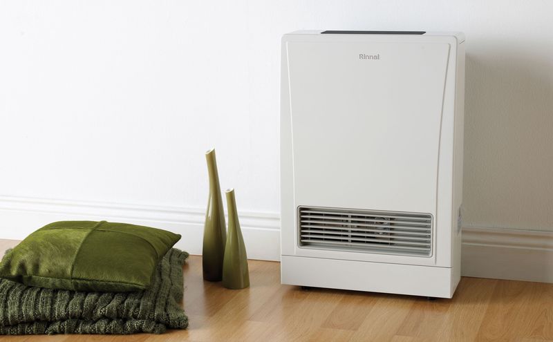Rinnai Energysaver Gas Flued Heater + Direct Flue Kit