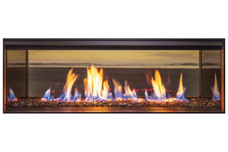 Rinnai LS1000F Gas Fireplace Single Sided