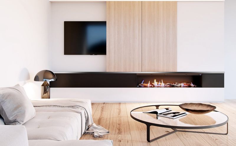 Rinnai LS1500 Gas Fire Single Sided