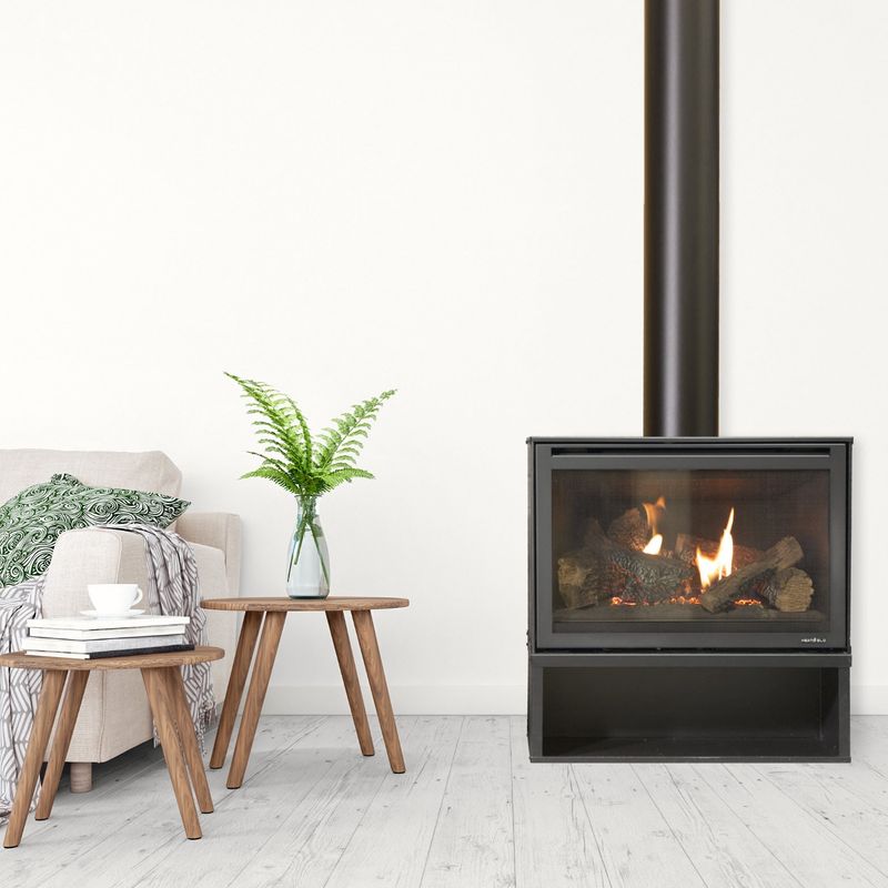 Heat &amp; Glo I30X Gas Fire Freestanding