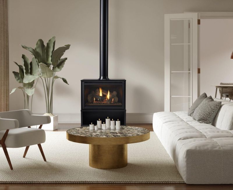 Heat &amp; Glo X-Series Freestanding