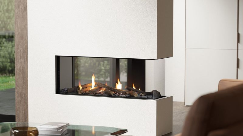 Escea DN1150 Peninsula Gas Fire Insert