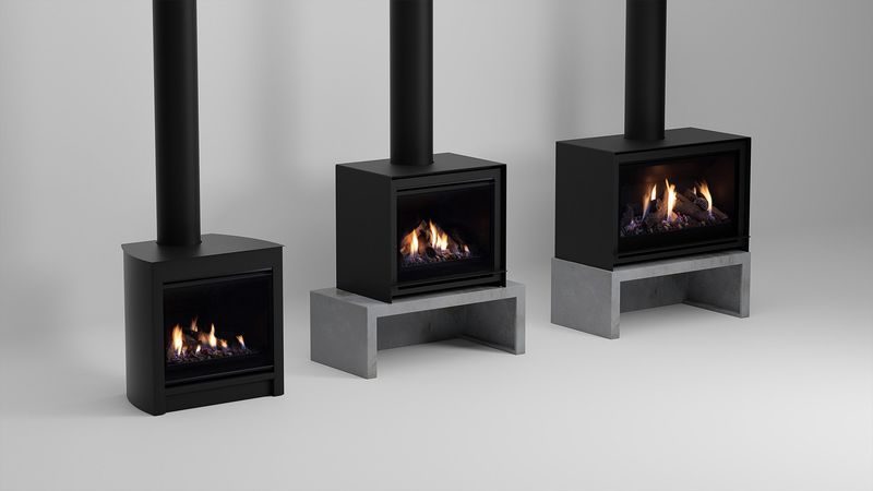 Escea DFS Series Freestanding Gas Fire