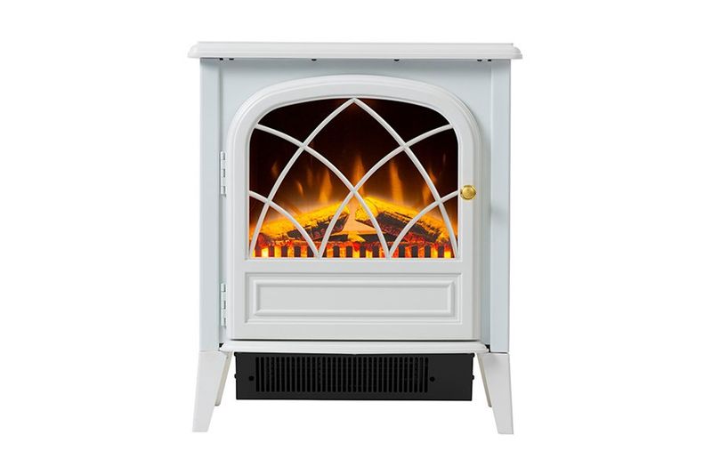 Ritz White 2kW Optiflame Portable Electric Fire