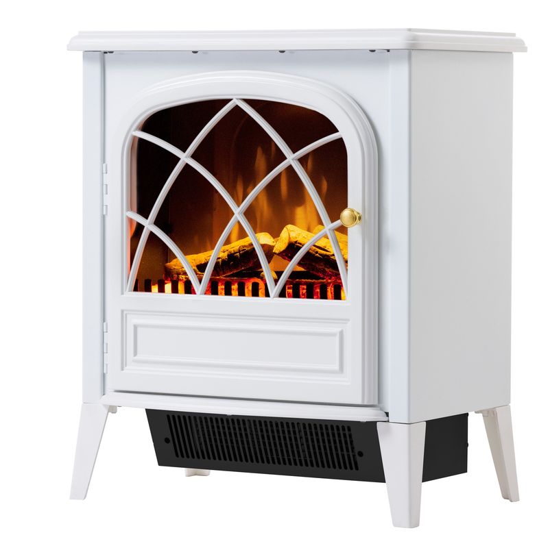 Ritz White 2kW Optiflame Portable Electric Fire