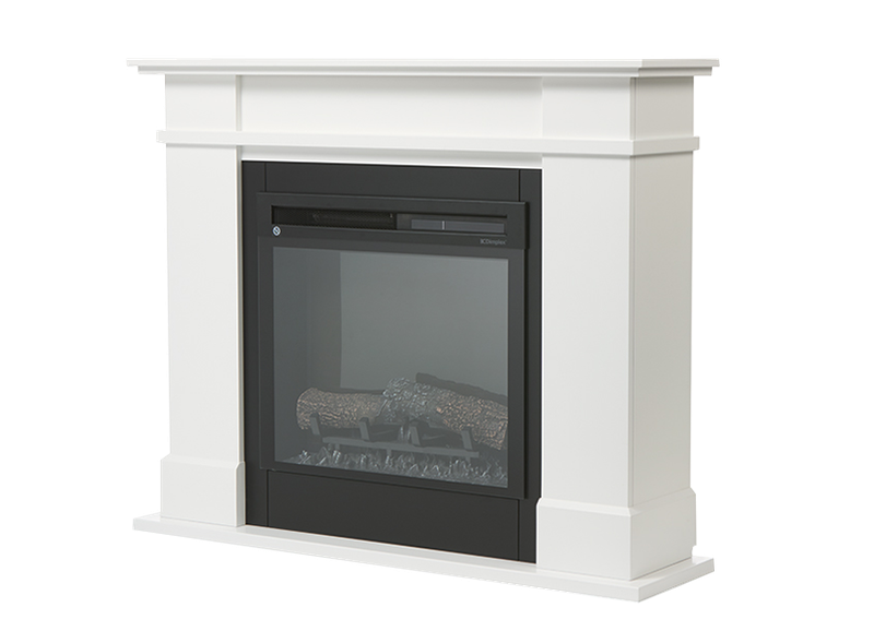 Rail 1.5kW Medium Electric Fireplace Suite