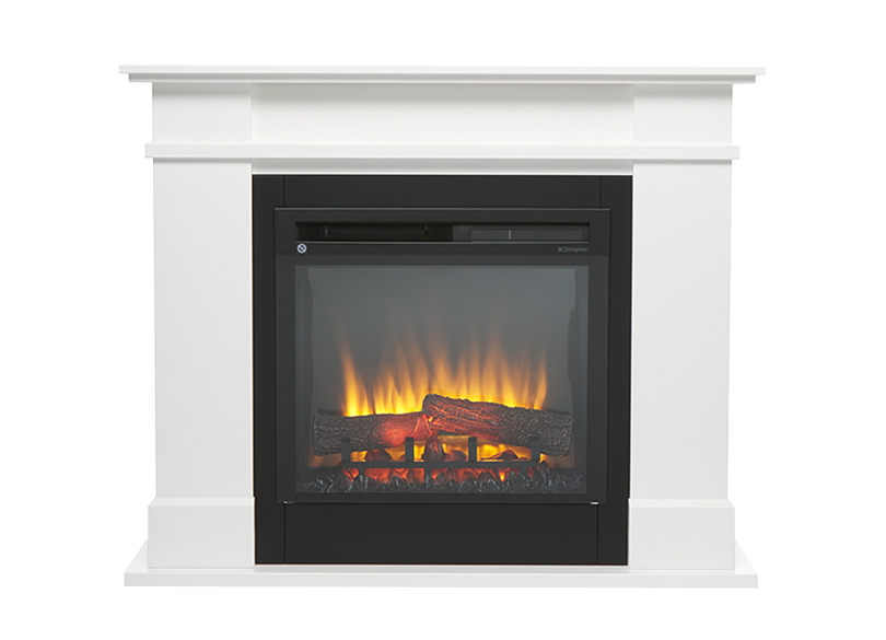 Rail 1.5kW Medium Electric Fireplace Suite
