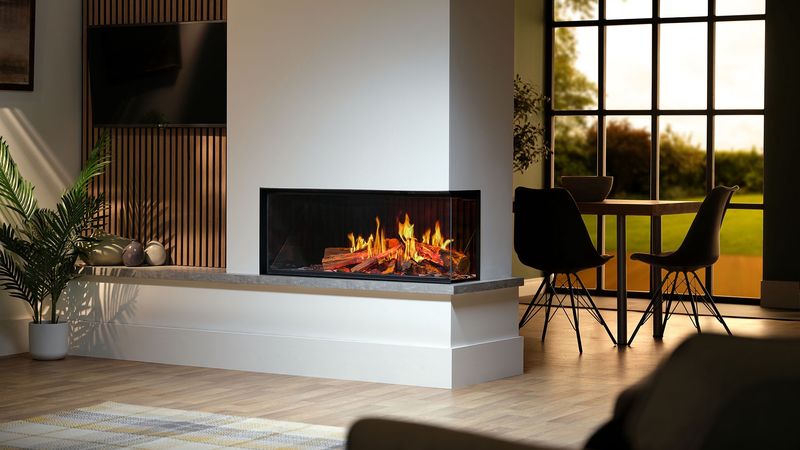 Rinnai EL1000 Holographic Electric Fireplace (2kW)