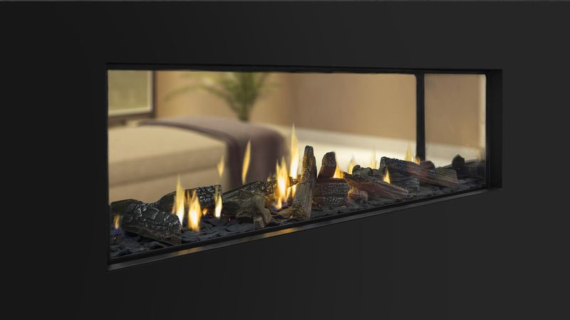 Escea DS Series Double Sided Gas Fire Insert