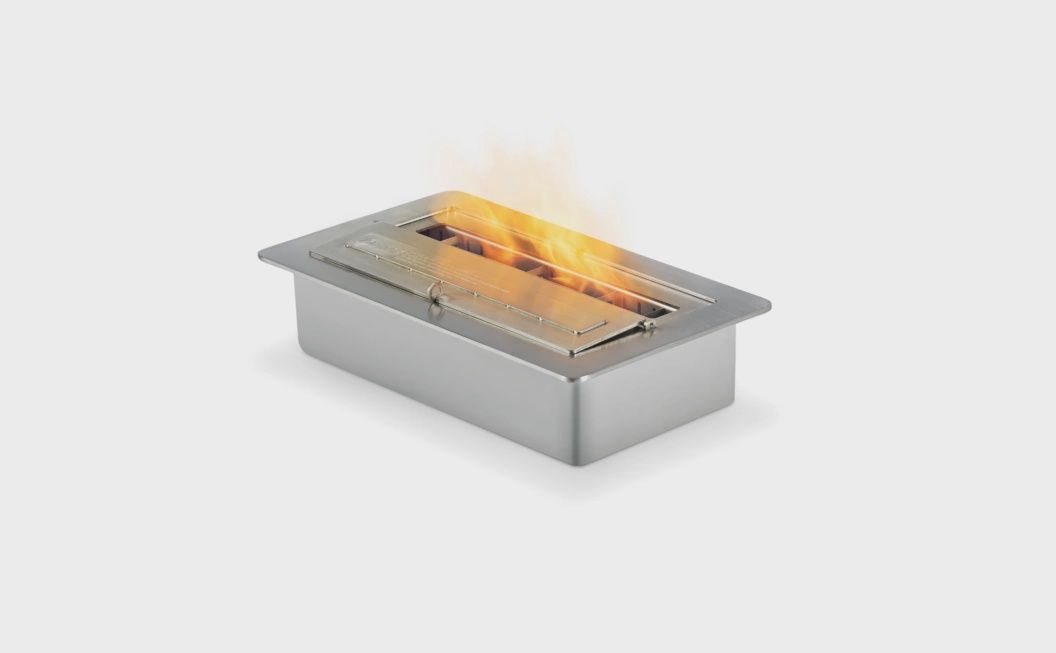 EcoSmart Fire Burner Range (Bioethanol), Colour: Stainless, Model: XS340