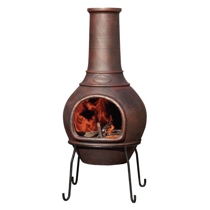 Fuego Chimenea Outdoor Fire Pot