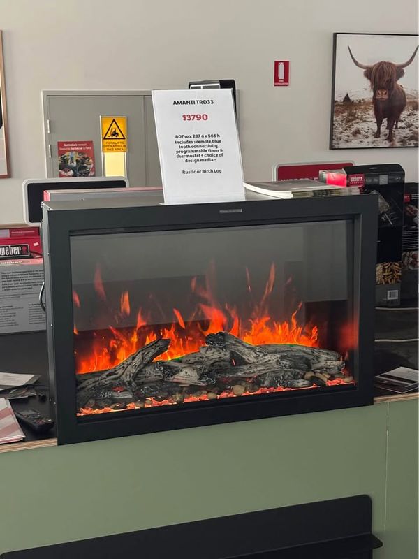 Amantii TRD33 Electric Fire- Floor Model