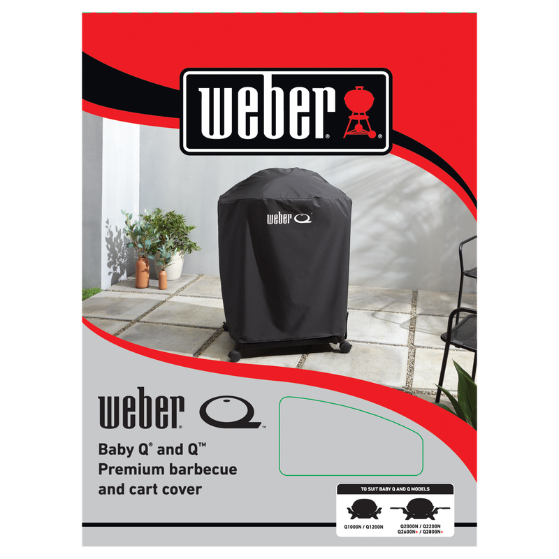 Weber Baby Q and Q Premium BBQ and Cart Cover (N series)