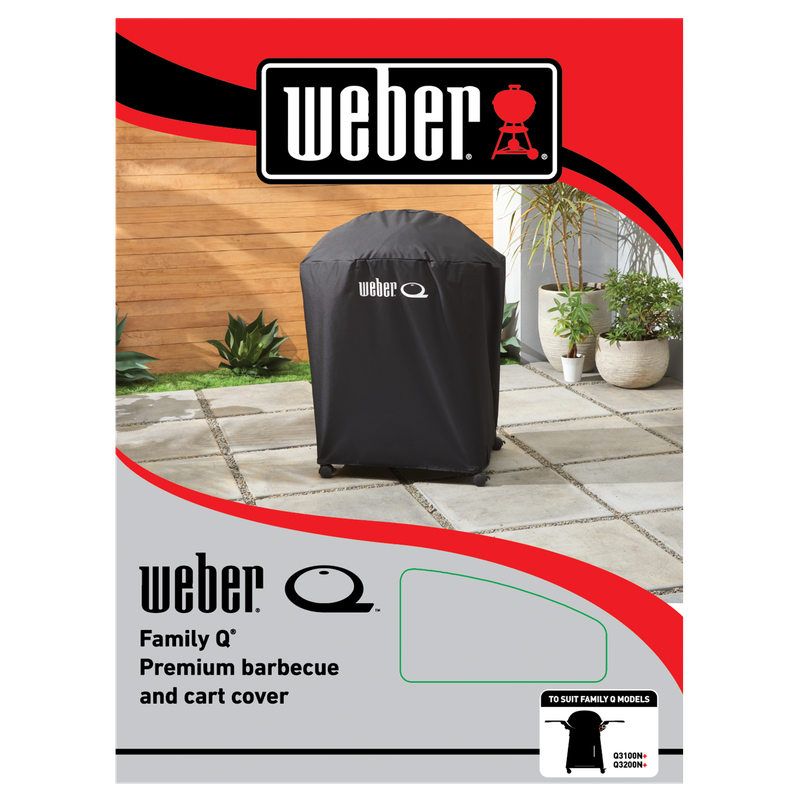 Weber Family Q Premium Barbeque and Cart Cover (N series)