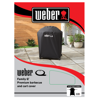 Weber Family Q Premium Barbeque and Cart Cover (N series)
