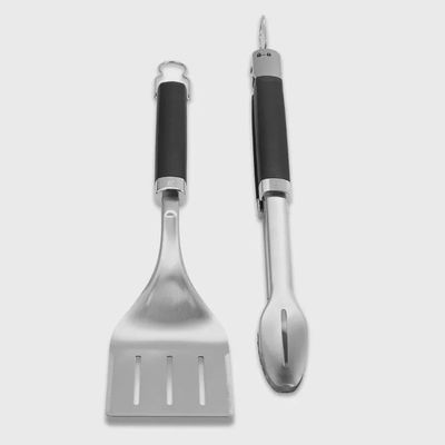 Weber 2 Piece Tool Set (Tongs + Spatula)