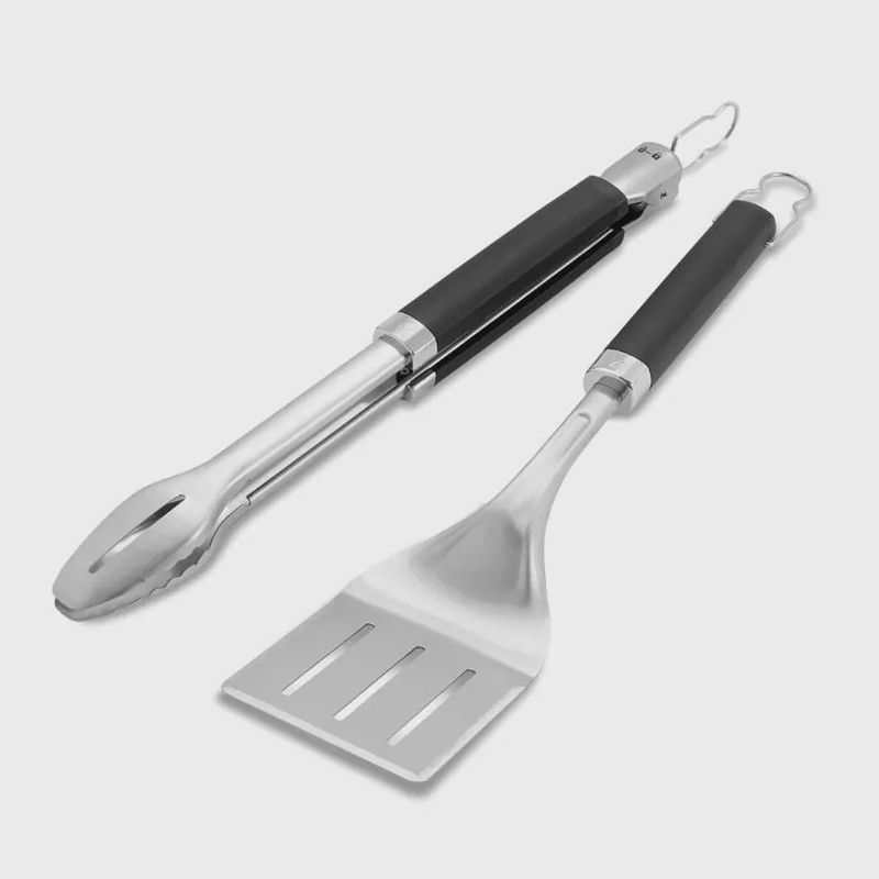 Weber 2 Piece Tool Set (Tongs + Spatula)
