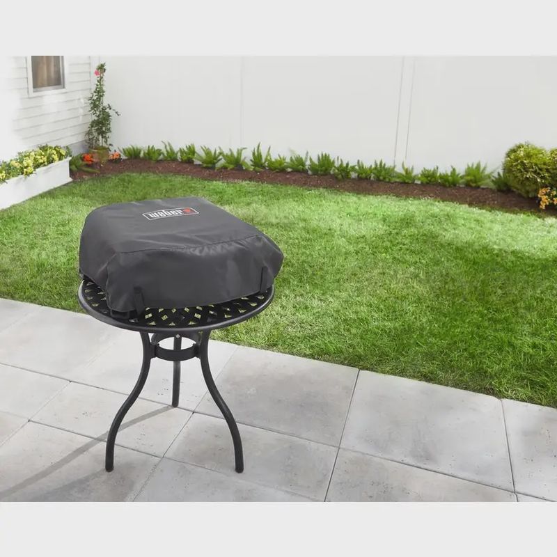 Weber Premium Slate Griddle BBQ Cover 17"