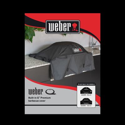 Weber - Built-In Q Premium Cover - Suits Q3600N+ &amp; Q3600 2nd Gen