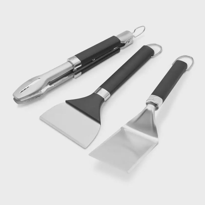 Weber BBQ Slate Portable Griddle Tool Set