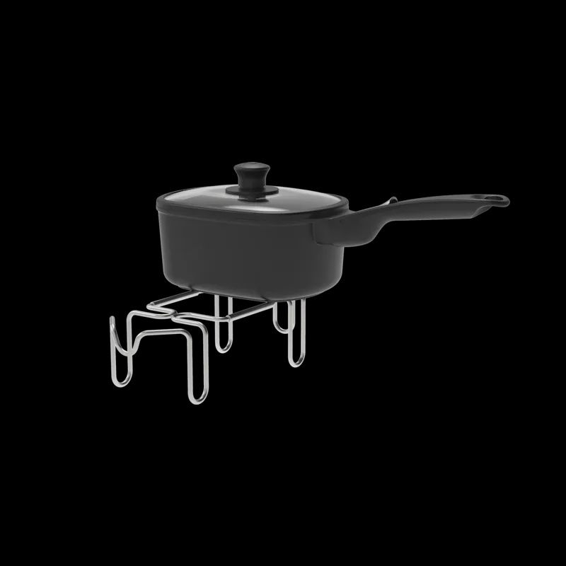 Weber - Classic - Baby Q Saucepan &amp; Trivet Set - Suits Q1000/Q1200