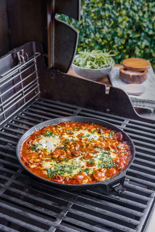 Weber Ware Round Frying Pan (Small or Large)