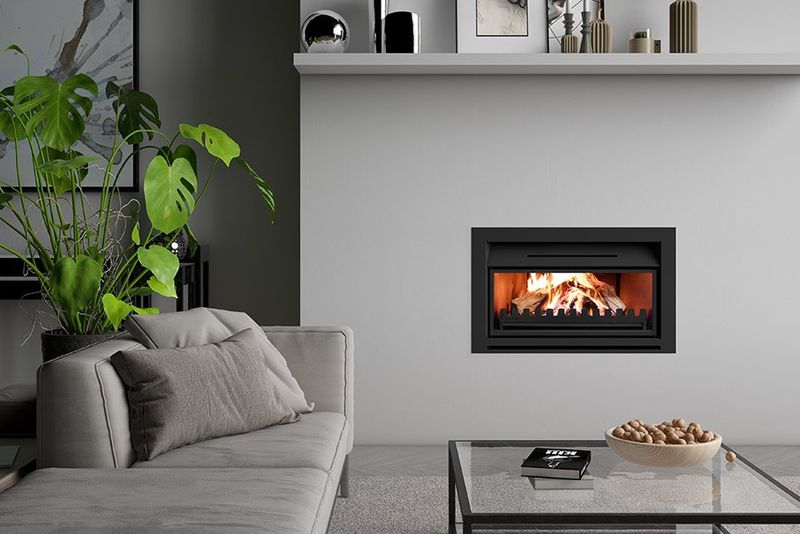 Nectre 900 Insert Wood Fire