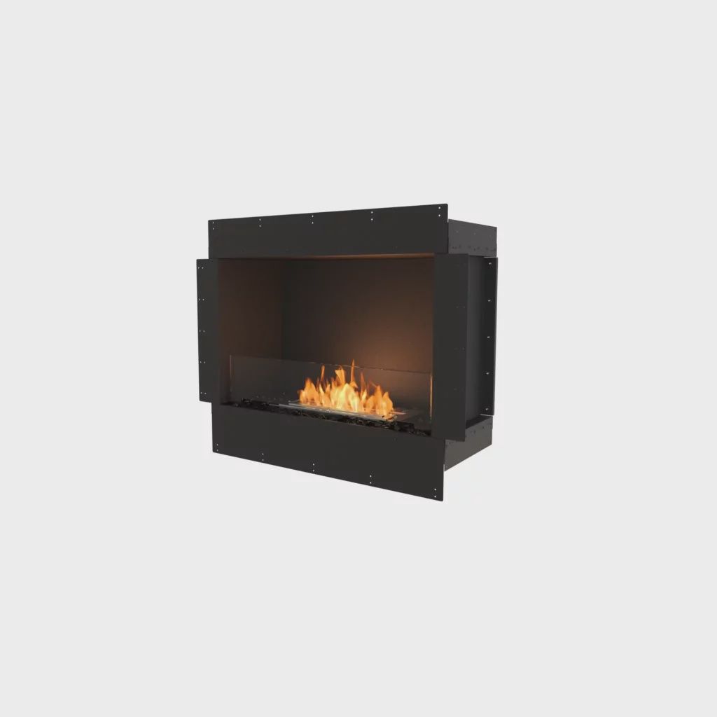 Flex 32 Bioethanol Fireplace, Burner Colour: Stainless, Viewing Style: Single Sided