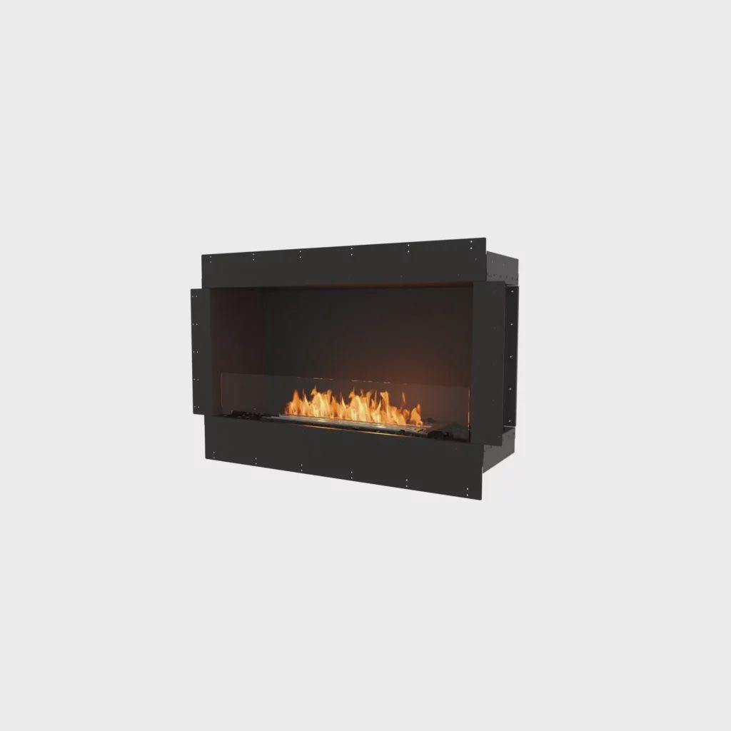 Flex 42 Bioethanol Fireplace, Burner Colour: Stainless, Viewing Style: Single Sided