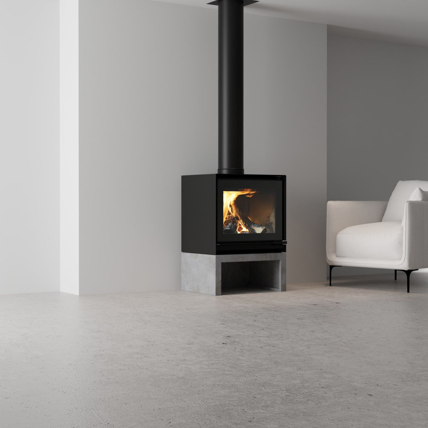 Escea TFS Concrete Plinth (650/ 1000/ 1500)