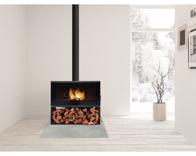 Visionline Pedestal suit Taurus Wood Fire