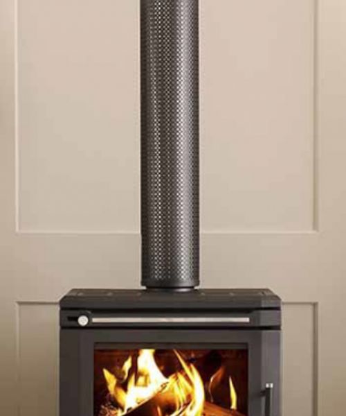 Maxiheat 4M Default Heatshielded Flue Kit, Mesh Pattern: Decromesh