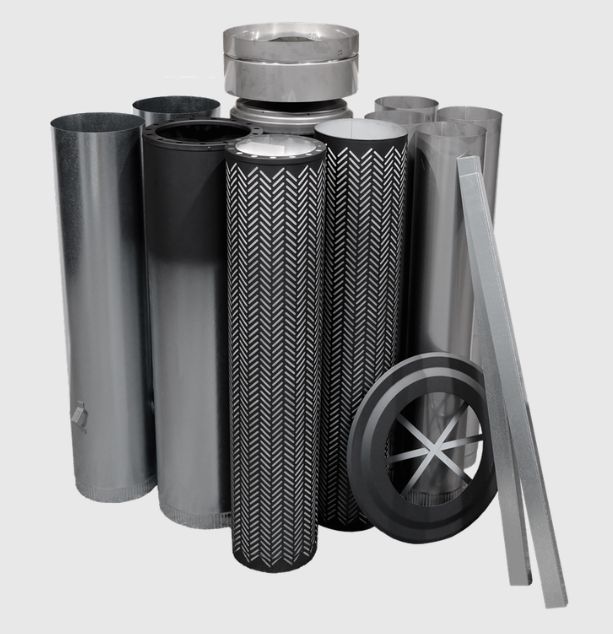 Flue Factory 4M Default Heatshielded Flue Kit