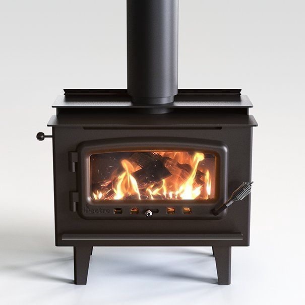 Nectre MK 2 Freestanding Wood Heater, Base: Legs