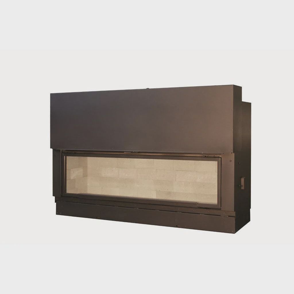 Axis H1600 XXL Insert Wood Heater (Single or Double Sided), Firebox: Single Sided