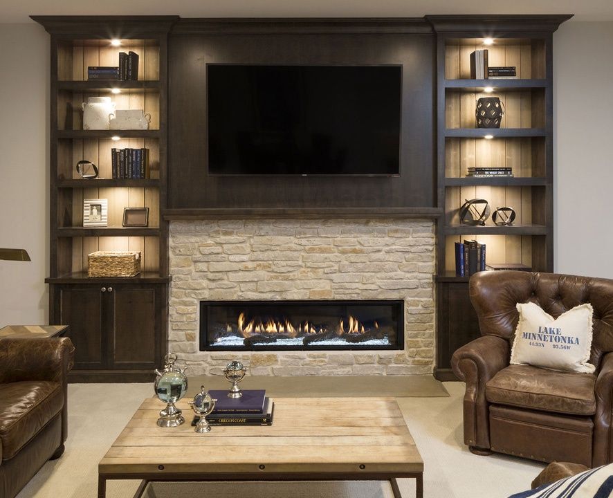 Heat &amp; Glo Mezzo Series Gas Fire Insert, Size: 1300