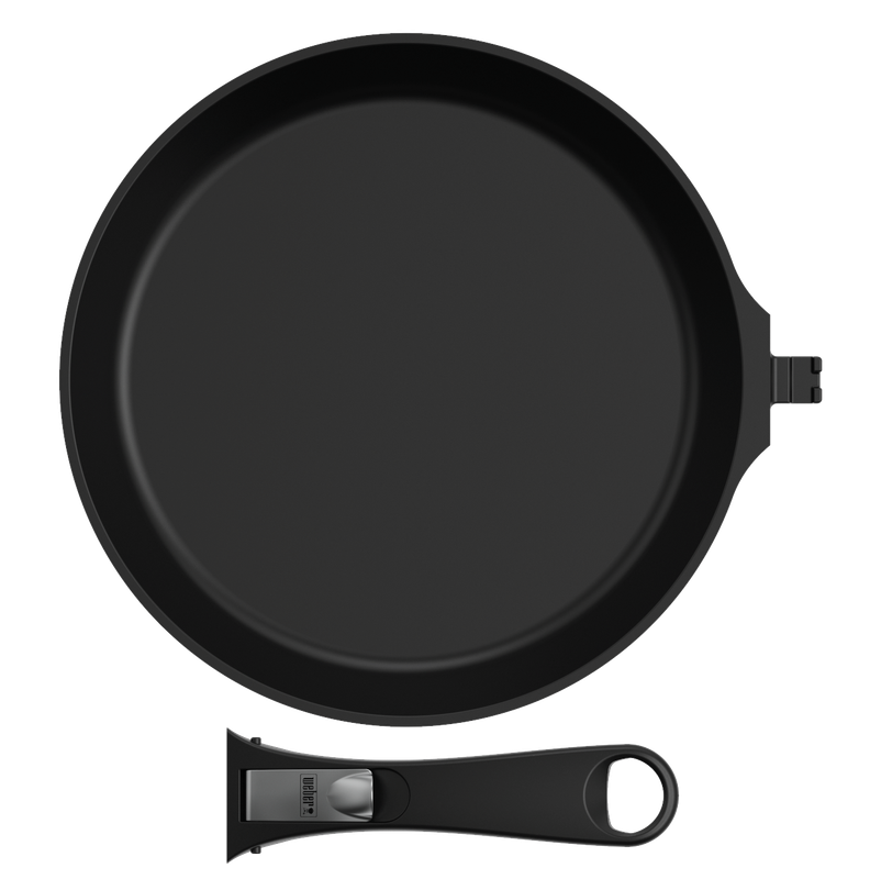 Weber Ware Round Frying Pan (Small or Large)