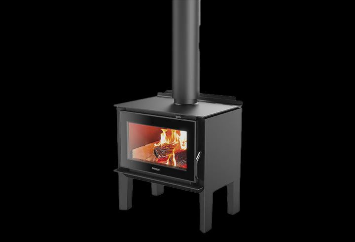 Masport Auburn 6 Freestanding Wood Heater, Base: Legs