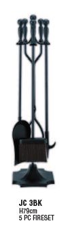 5 Piece Fire Tool Set (JC3BK)