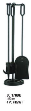4 Piece Fire Tool Set (JC170BK)